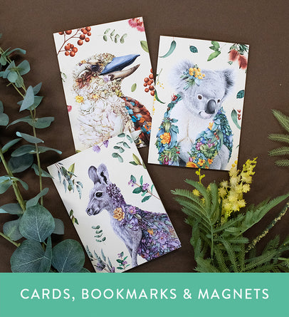 CARDS, BOOKMARKS & MAGNETS