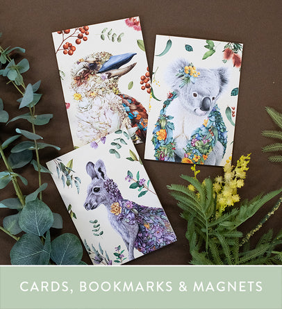 CARDS, BOOKMARKS & MAGNETS
